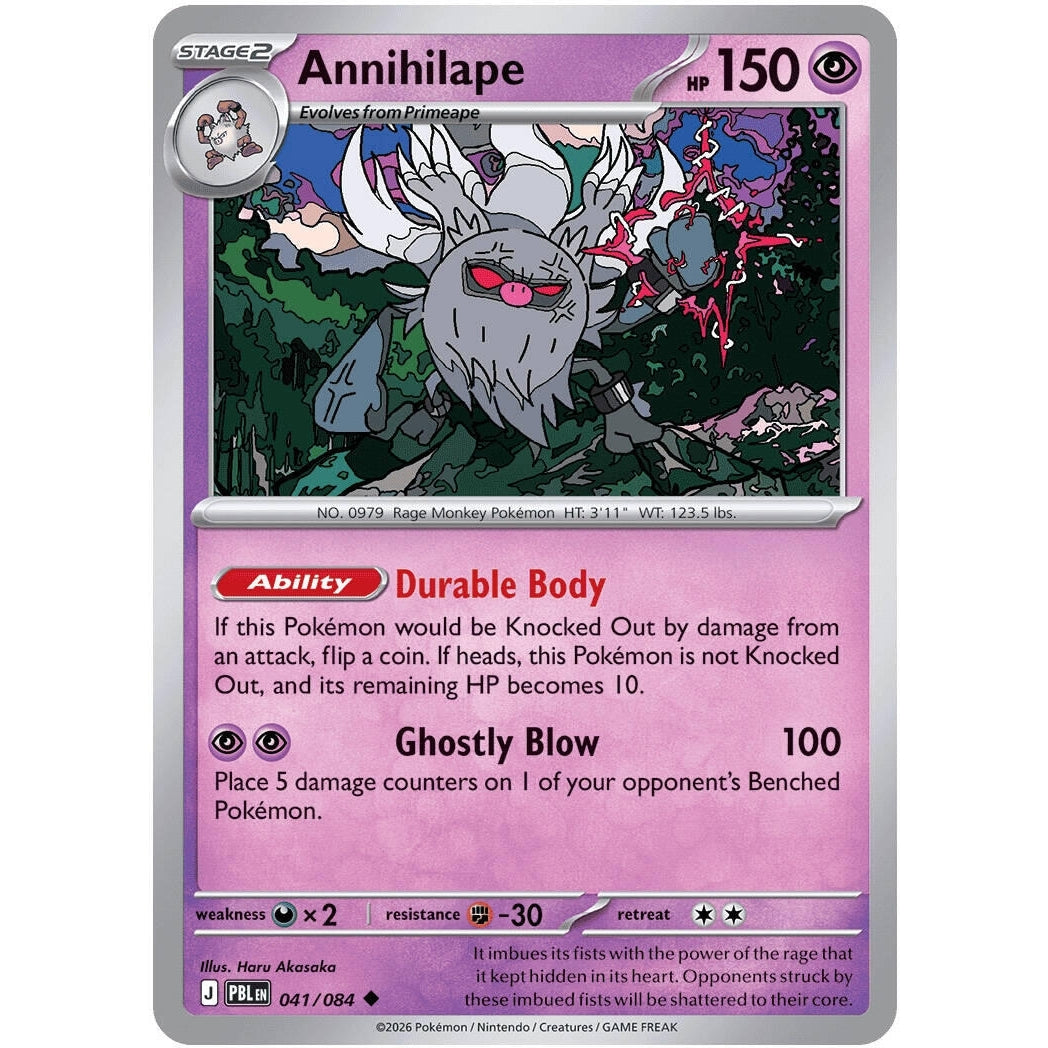 Image for Annihilape (041/084) (ME05: Pitch Black) (ME05) - Pokemon