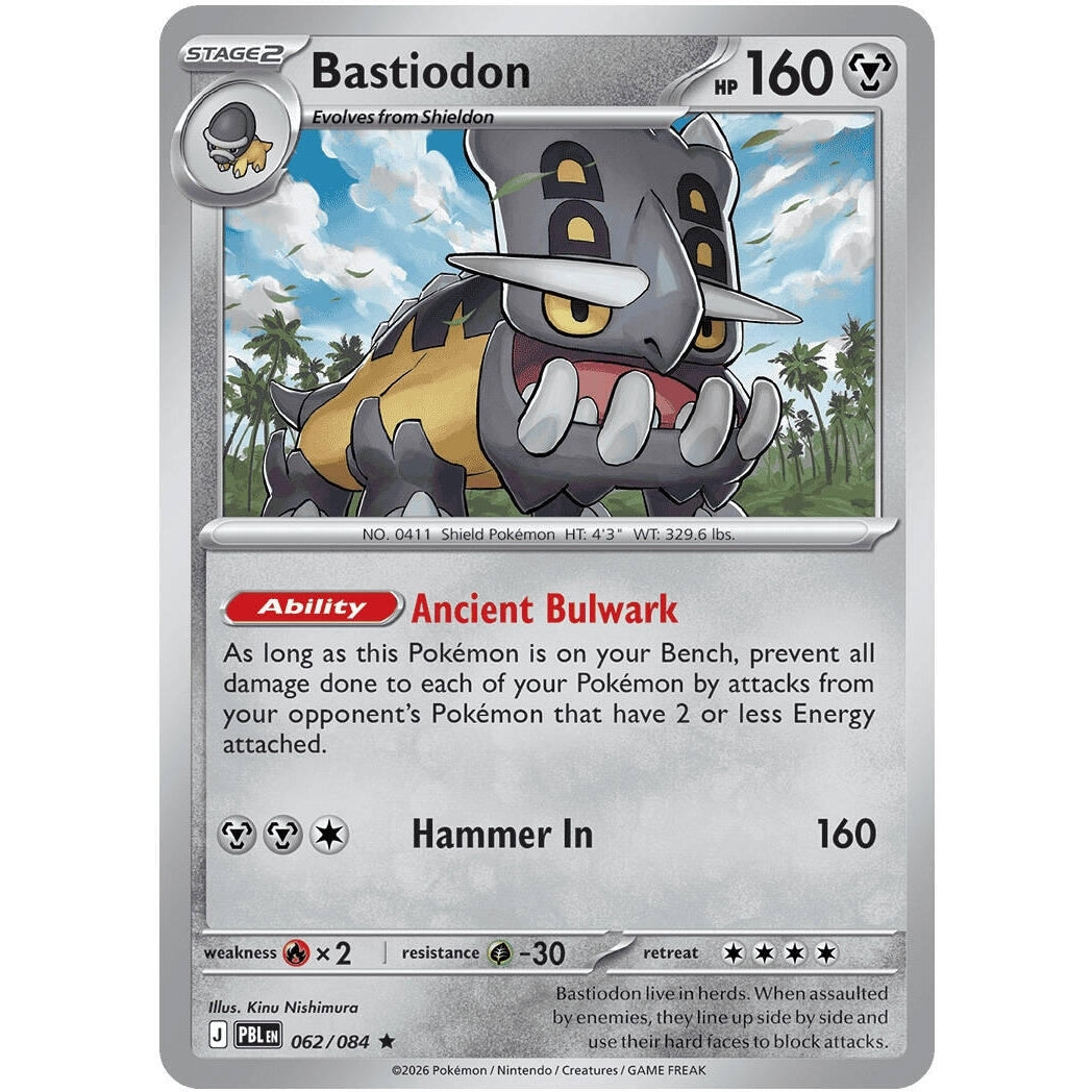 Image for Bastiodon (062/084) (ME05: Pitch Black) (ME05) - Pokemon
