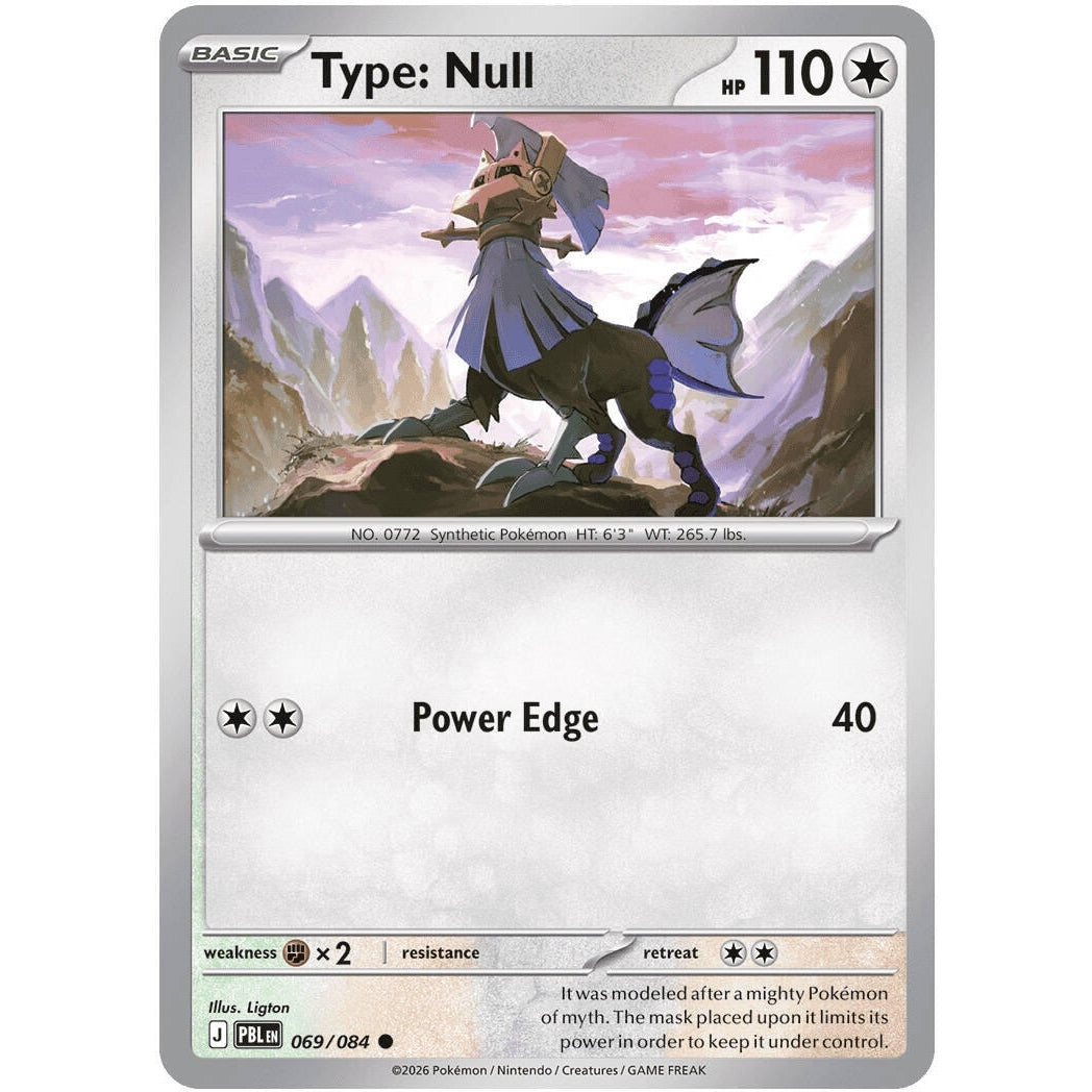 Image for Type: Null (069/084) (ME05: Pitch Black) (ME05) - Pokemon