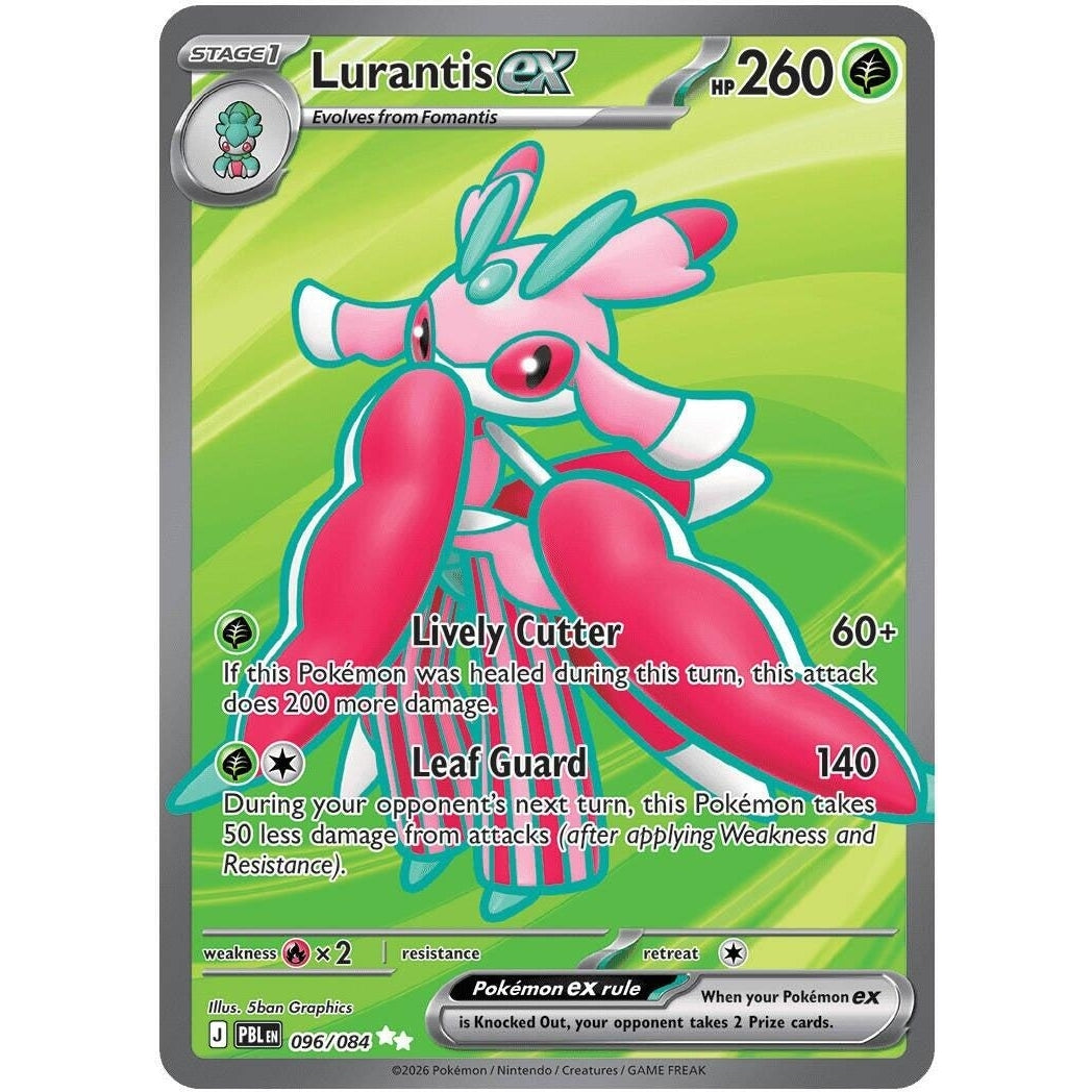 Image for Lurantis ex (096/084) (ME05: Pitch Black) (ME05) - Pokemon