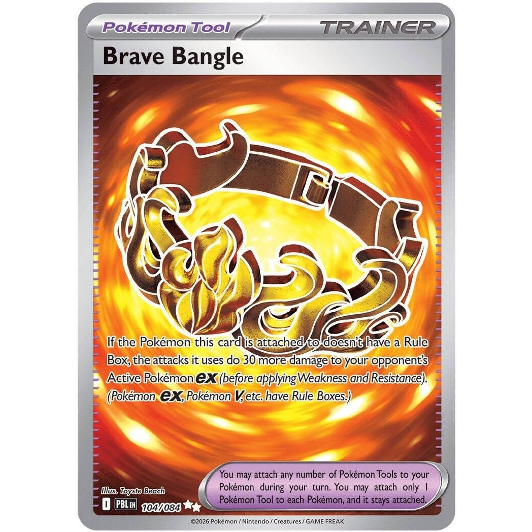 Image for Brave Bangle (104/084) (ME05: Pitch Black) (ME05) - Pokemon