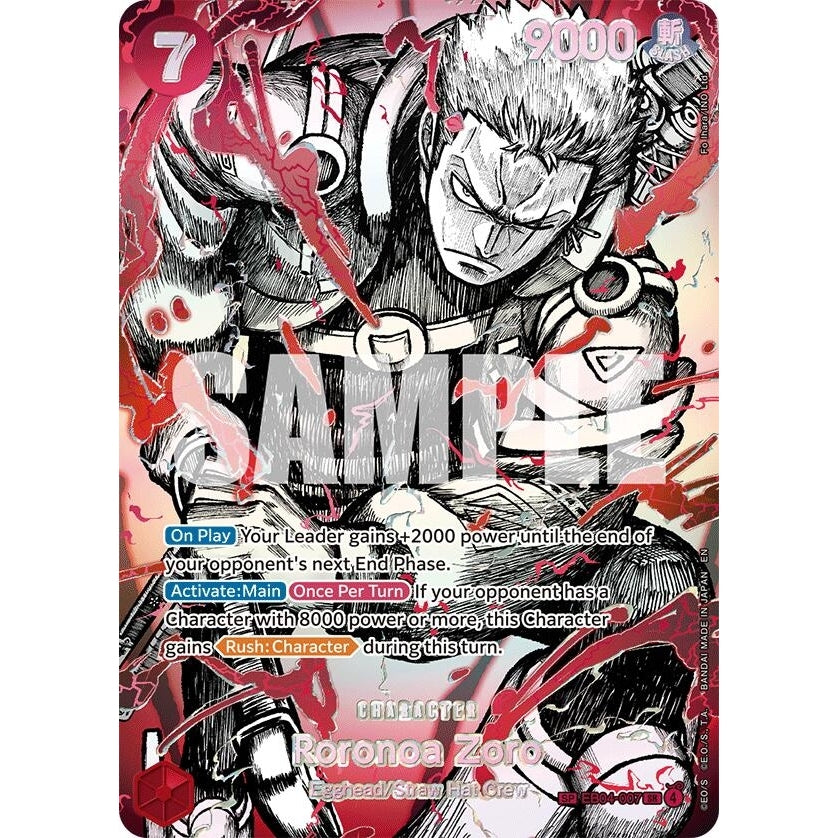 Roronoa Zoro (SP) (EB04-007) (The World's Strongest Warriors) (OP17) - PokéBox Australia