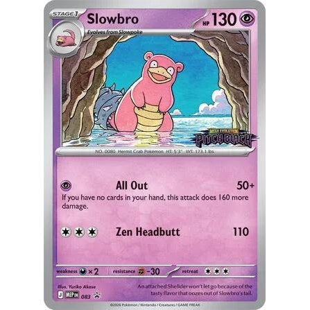 Slowbro - 083 (Pitch Black Stamped) (083) (ME: Mega Evolution Promo) - PokéBox Australia
