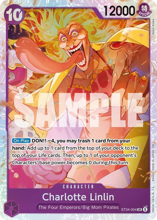 Charlotte Linlin (ST34-004) (Starter Deck 34: PURPLE Charlotte Katakuri)