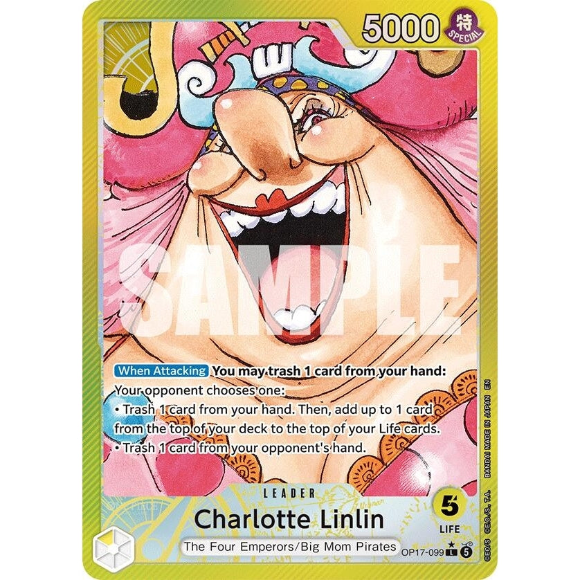 Charlotte Linlin (099) (Alternate Art) (OP17-099) (The World's Strongest Warriors) (OP17) - PokéBox Australia