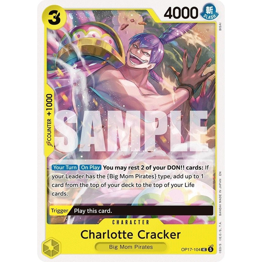 Charlotte Cracker (OP17-104) (The World's Strongest Warriors) (OP17) - PokéBox Australia