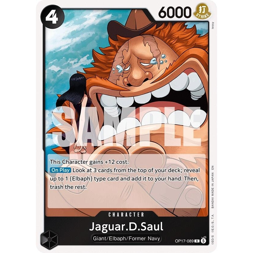 Jaguar.D.Saul (OP17-089) (The World's Strongest Warriors) (OP17) - PokéBox Australia