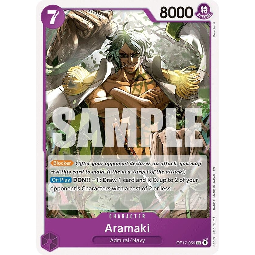 Aramaki (OP17-059) (The World's Strongest Warriors) (OP17) - PokéBox Australia