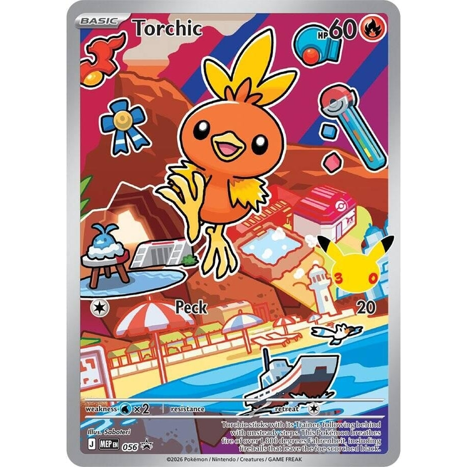 Torchic -  056 (056) (ME: Mega Evolution Promo) - PokéBox Australia