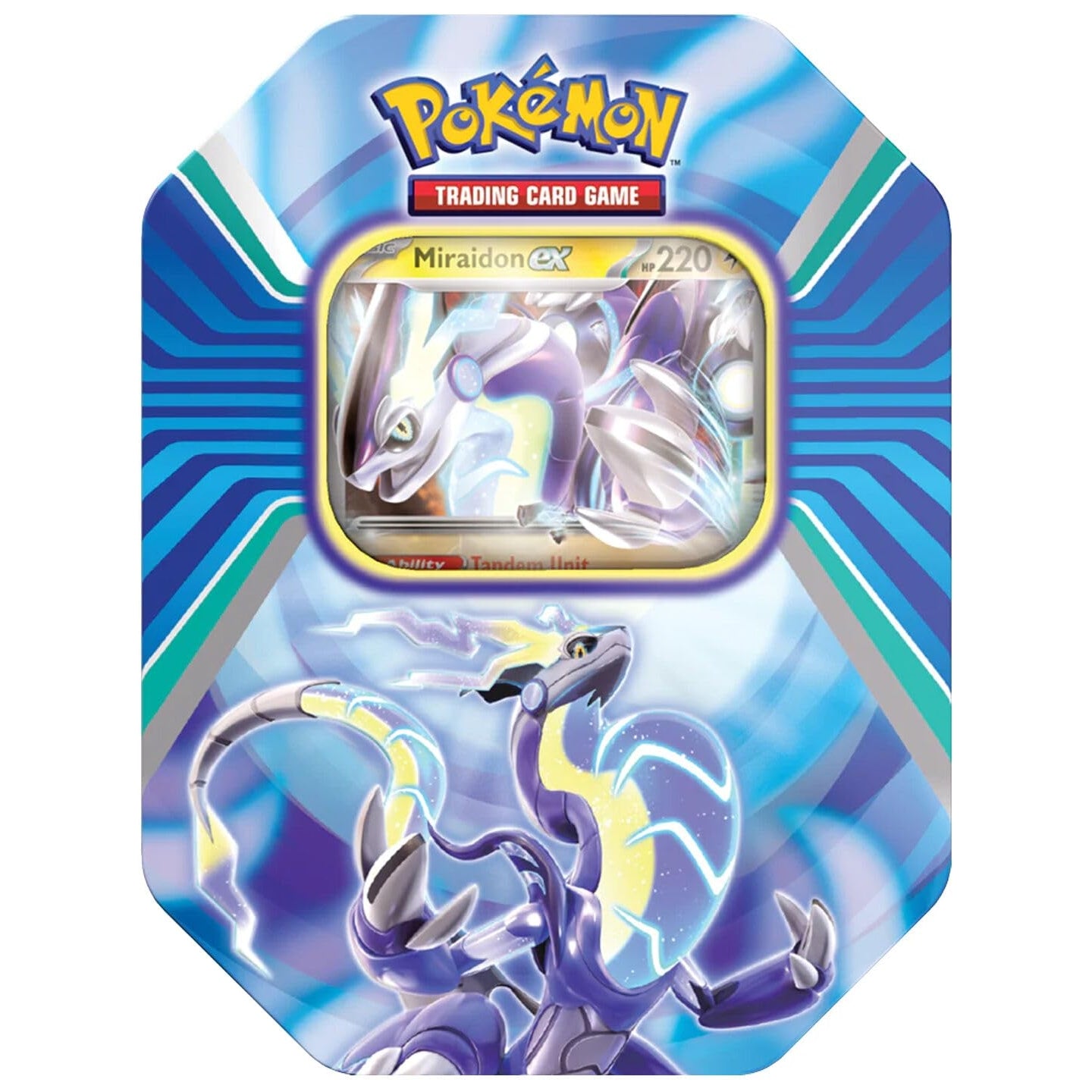 POKÉMON TCG: Paldea Legends Tin (Medium - Assorted) - PokéBox Australia
