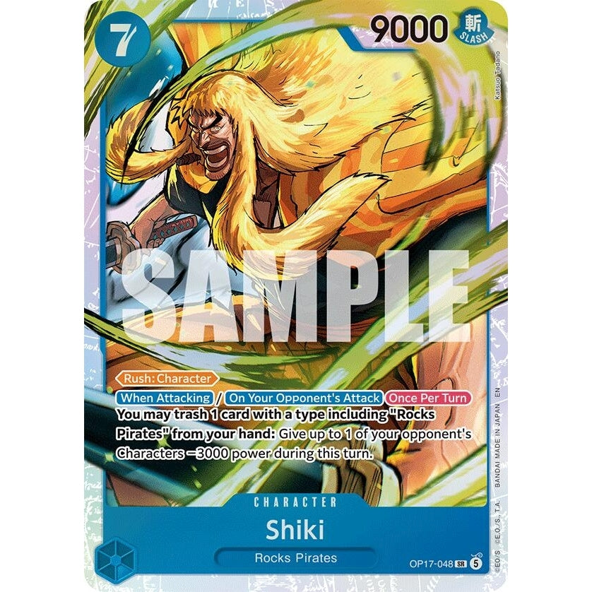 Shiki (OP17-048) (The World's Strongest Warriors) (OP17) - PokéBox Australia
