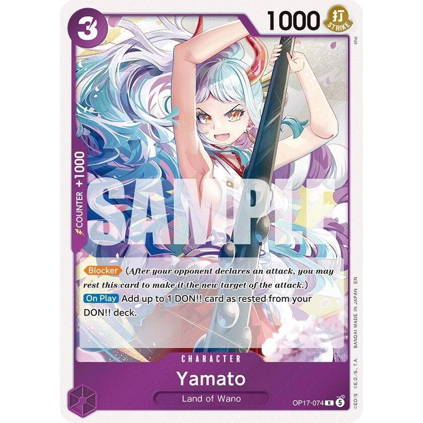 Yamato (OP17-074) (The World's Strongest Warriors) (OP17) - PokéBox Australia