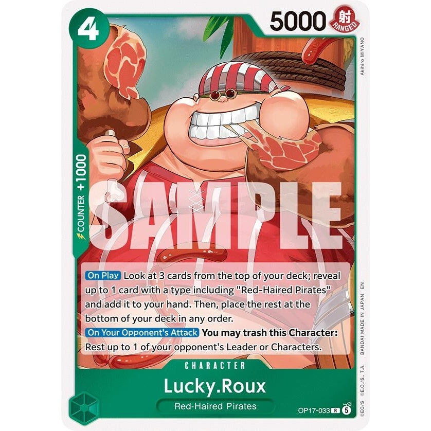 Lucky.Roux (OP17-033) (The World's Strongest Warriors) (OP17) - PokéBox Australia