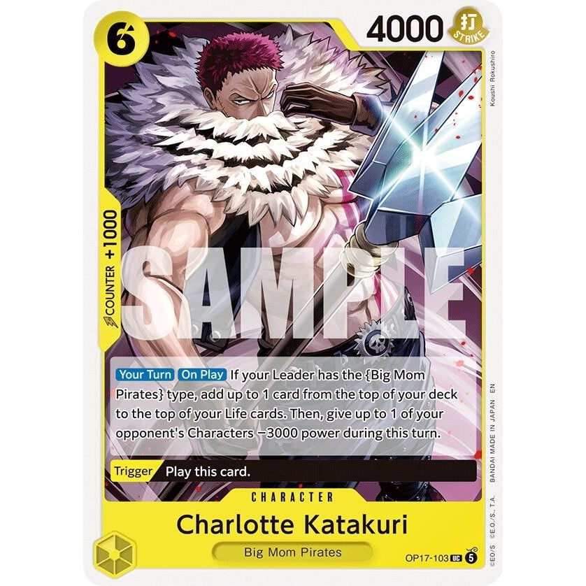 Charlotte Katakuri (OP17-103) (The World's Strongest Warriors) (OP17) - PokéBox Australia
