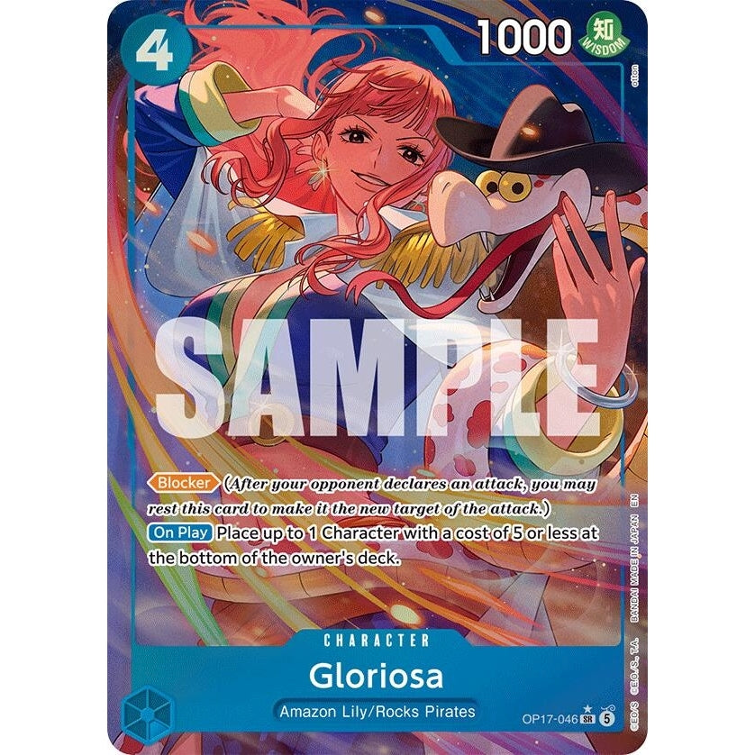 Gloriosa (Alternate Art) (OP17-046) (The World's Strongest Warriors) (OP17) - PokéBox Australia