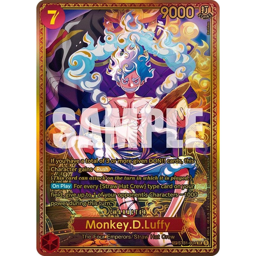 Monkey.D.Luffy (ST31-004) (SP) (ST31-004) (The World's Strongest Warriors) (OP17) - PokéBox Australia