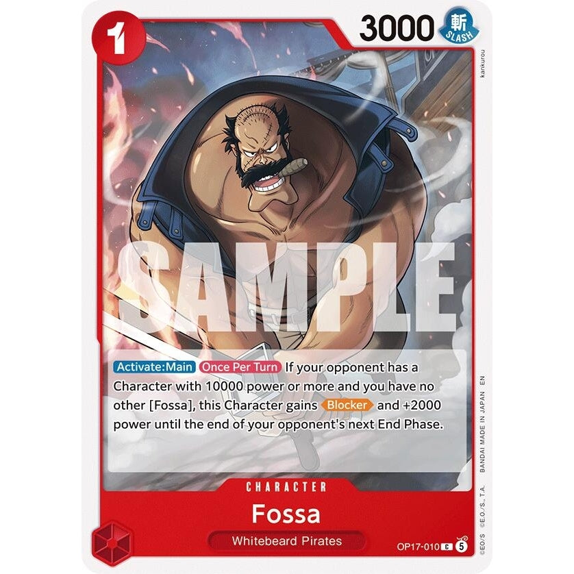 Fossa (OP17-010) (The World's Strongest Warriors) (OP17) - PokéBox Australia
