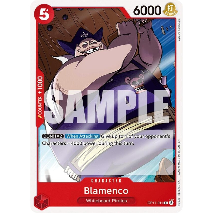 Blamenco (OP17-011) (The World's Strongest Warriors) (OP17) - PokéBox Australia