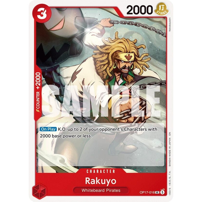 Rakuyo (OP17-016) (The World's Strongest Warriors) (OP17) - PokéBox Australia