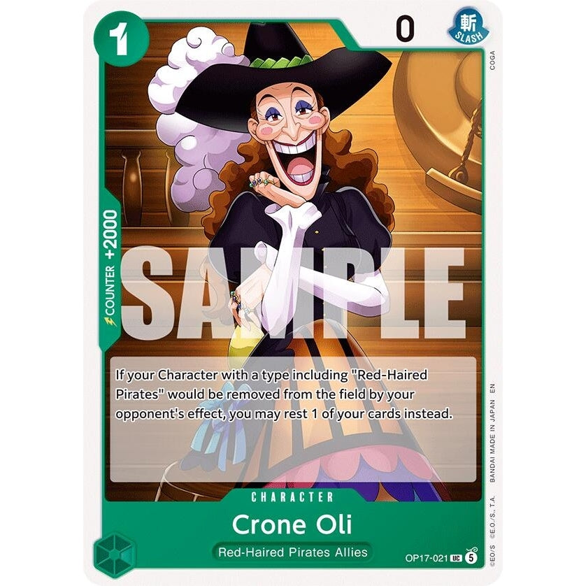 Crone Oil (OP17-021) (The World's Strongest Warriors) (OP17) - PokéBox Australia