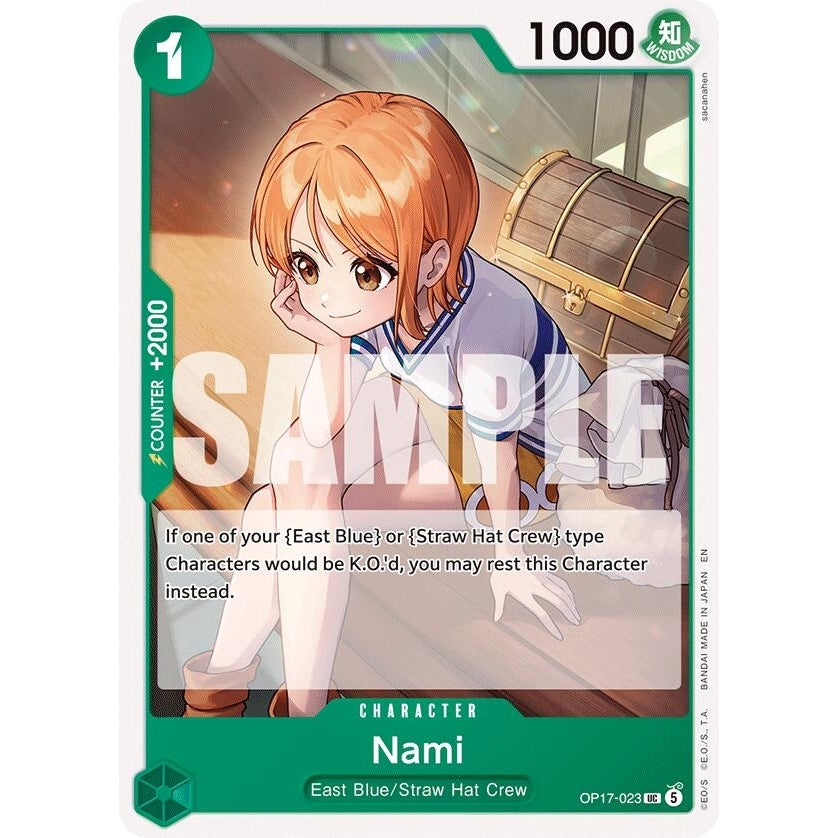 Nami (023) (OP17-023) (The World's Strongest Warriors) (OP17) - PokéBox Australia