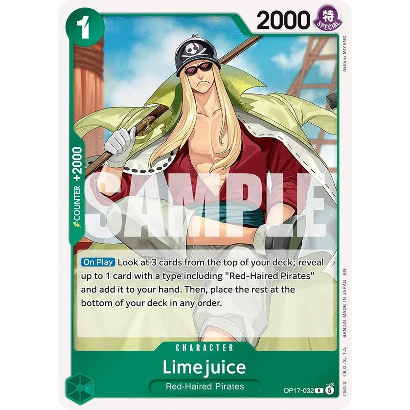Limejuice (OP17-032) (The World's Strongest Warriors) (OP17) - PokéBox Australia