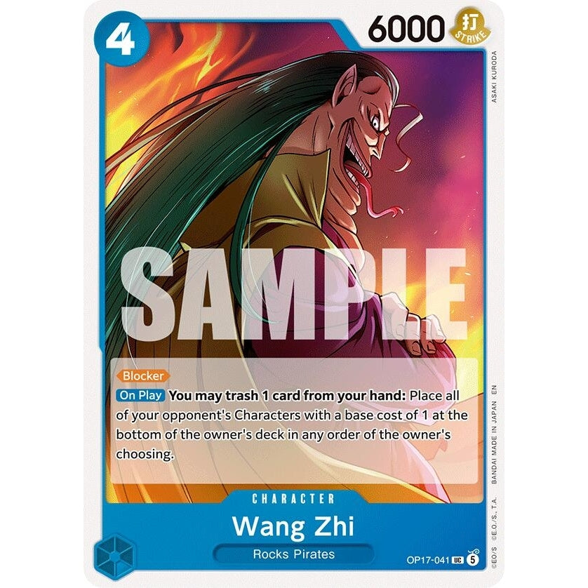 Wang Zhi (OP17-041) (The World's Strongest Warriors) (OP17) - PokéBox Australia