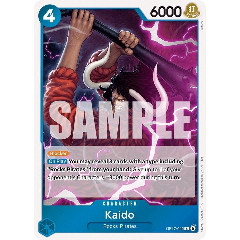 Kaido (042) (OP17-042) (The World's Strongest Warriors) (OP17) - PokéBox Australia