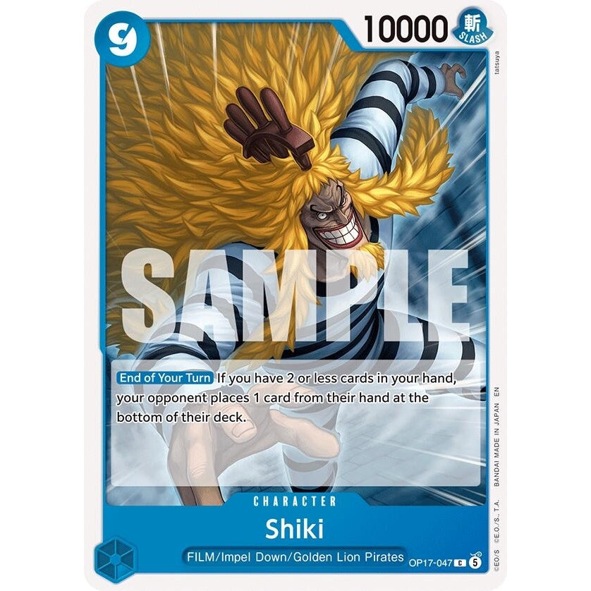 Shiki (047) (OP17-047) (The World's Strongest Warriors) (OP17) - PokéBox Australia