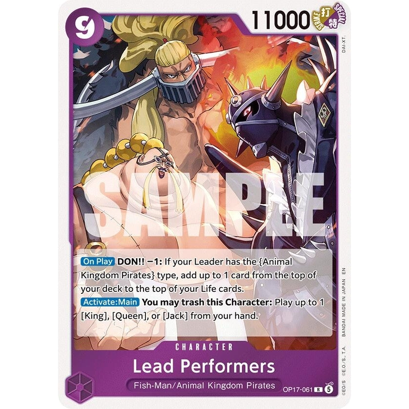 Lead Performers (OP17-061) (The World's Strongest Warriors) (OP17) - PokéBox Australia
