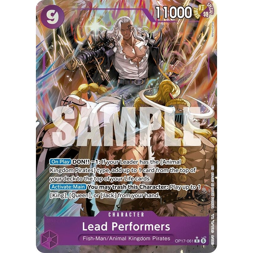 Lead Performers (Alternate Art) (OP17-061) (The World's Strongest Warriors) (OP17) - PokéBox Australia