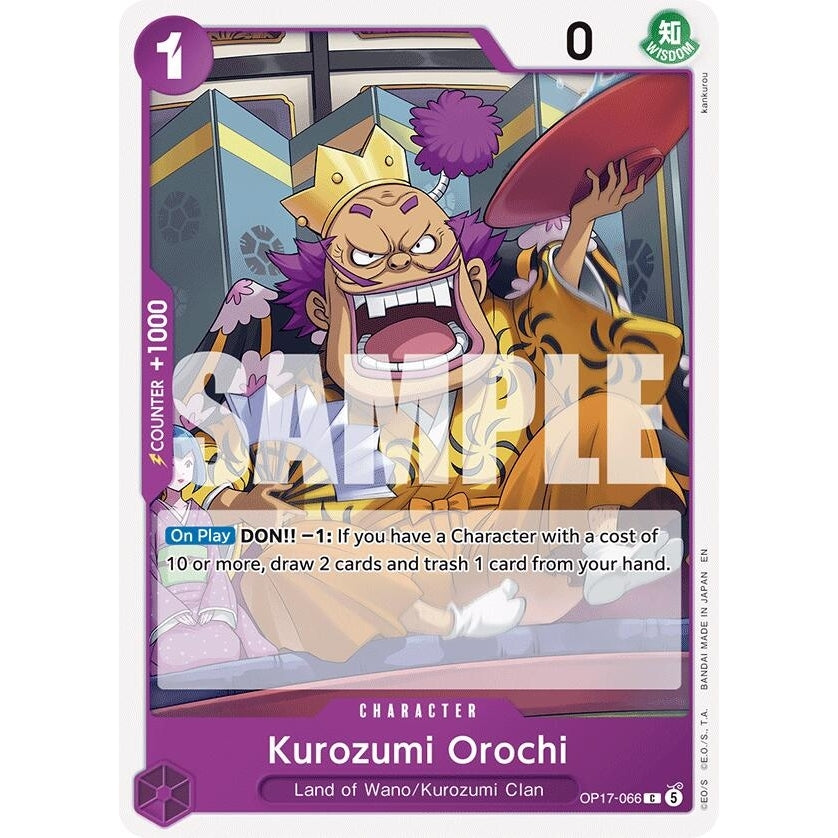 Kurozumi Orochi (OP17-066) (The World's Strongest Warriors) (OP17) - PokéBox Australia