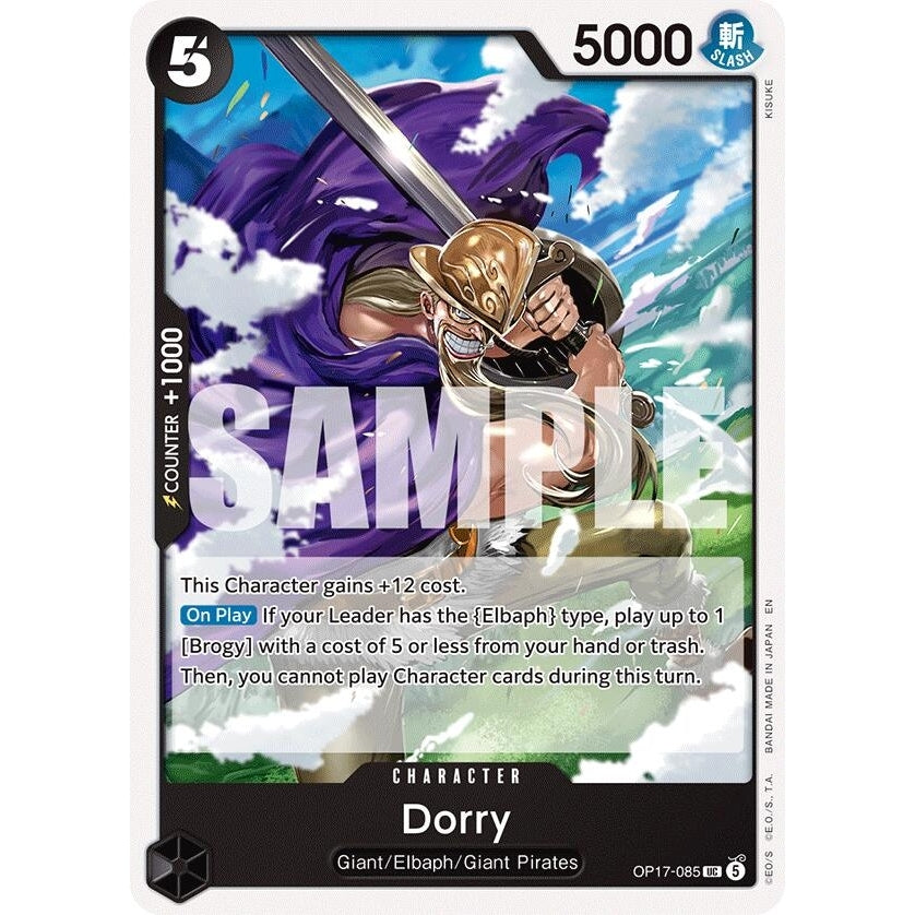 Dorry (OP17-085) (The World's Strongest Warriors) (OP17) - PokéBox Australia