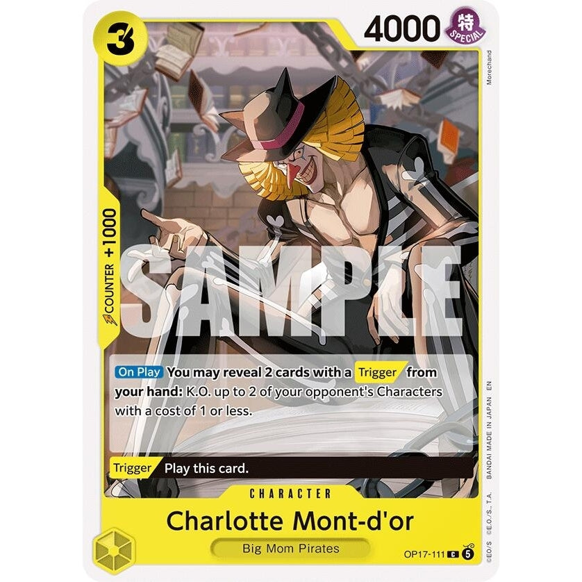 Charlotte Mont-d'or (OP17-111) (The World's Strongest Warriors) (OP17) - PokéBox Australia