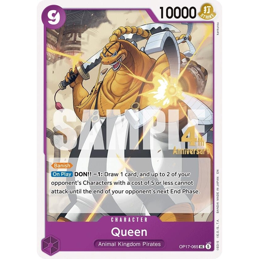 Queen (OP17-065) (The World's Strongest Warriors Release Event Cards) - PokéBox Australia