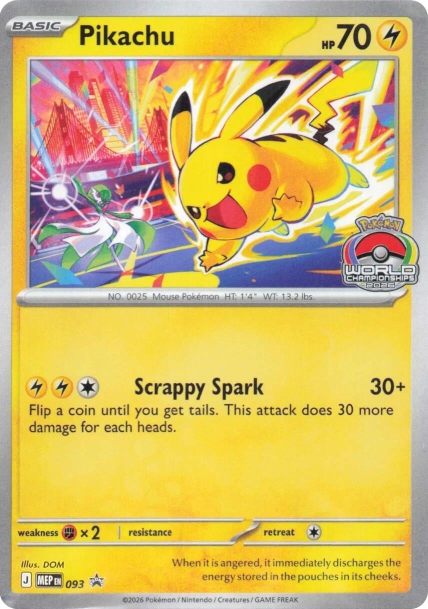 Pikachu - 093 (093) (ME: Mega Evolution Promo)
