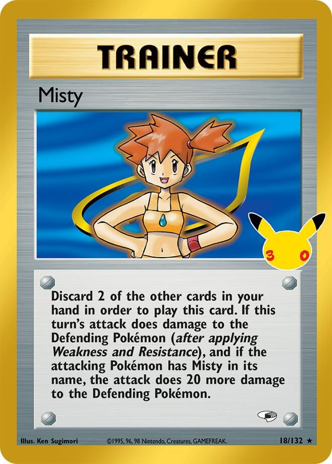 Image for Misty (18/132) (ME: 30th Celebration Classic Collection) (30C) - Pokemon