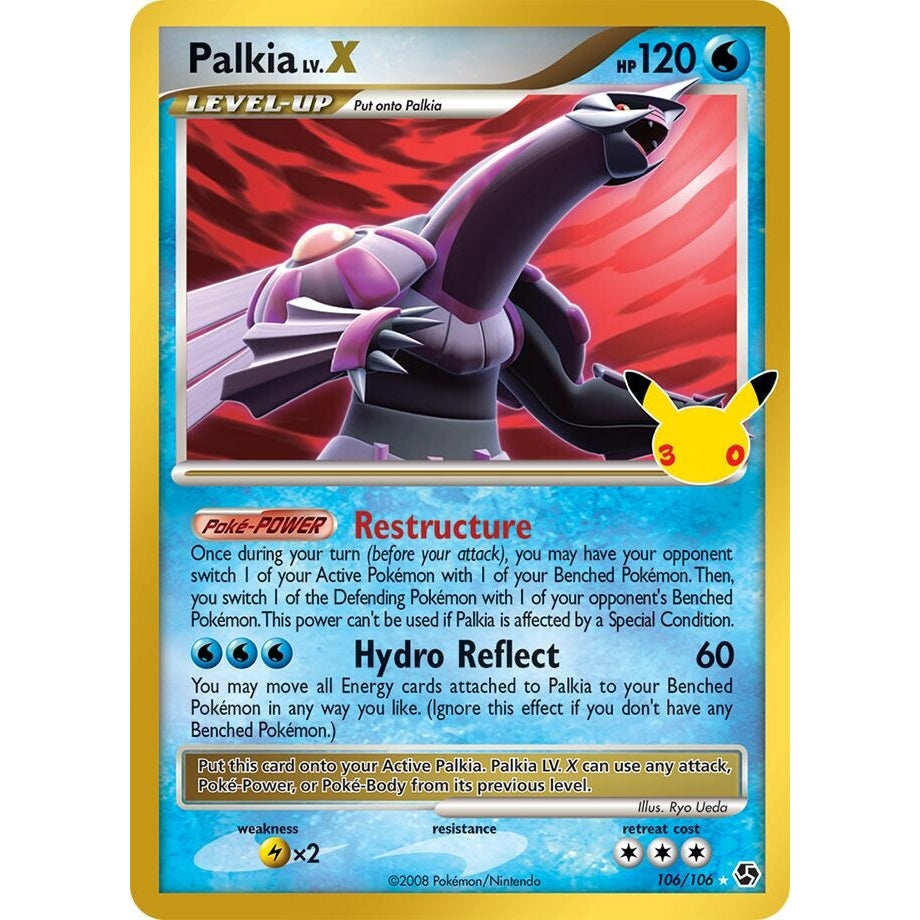 Image for Palkia LV.X (106/106) (ME: 30th Celebration Classic Collection) (30C) - Pokemon