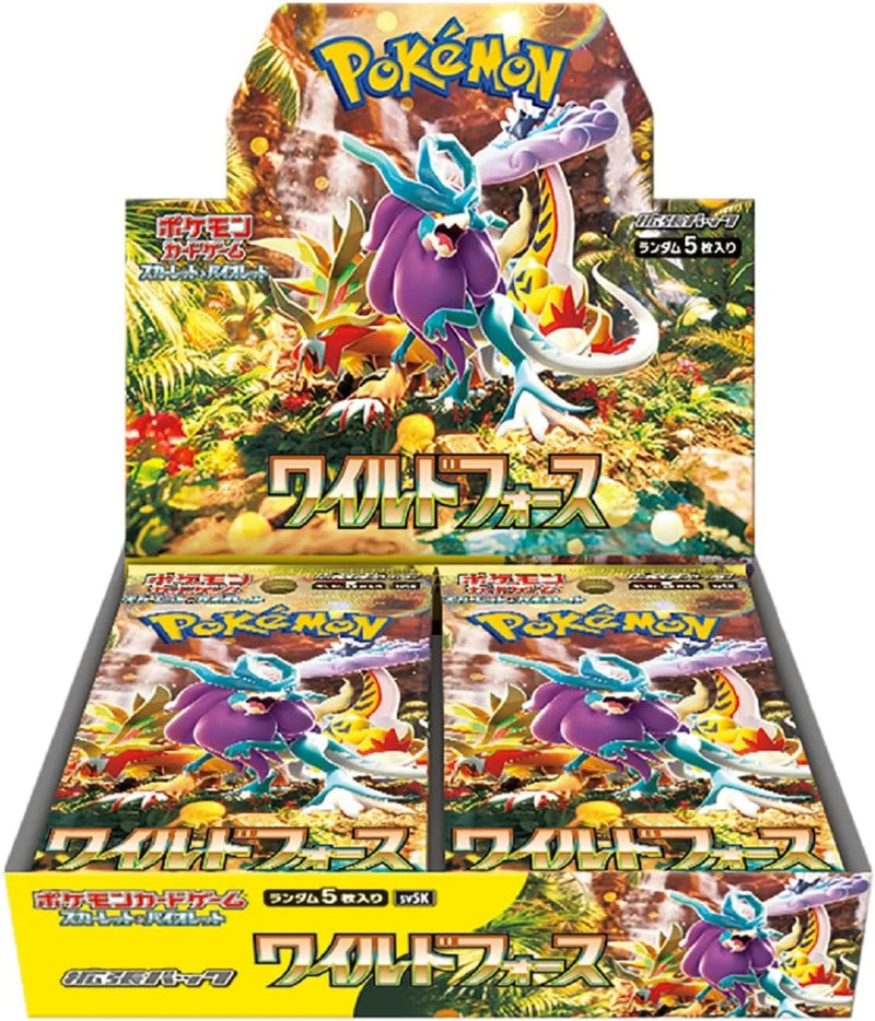 Wild Force SV5K Booster Box - Japanese Pokémon TCG - PokéBox Australia