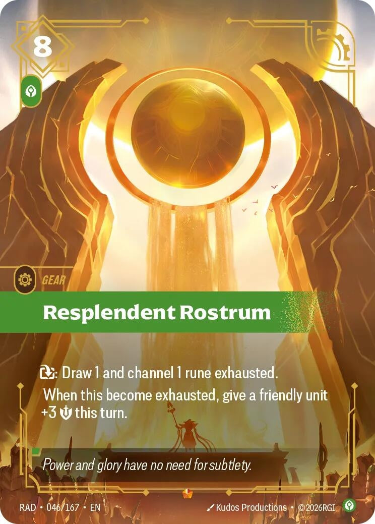 Resplendent Rostrum (046/167) (Radiance)