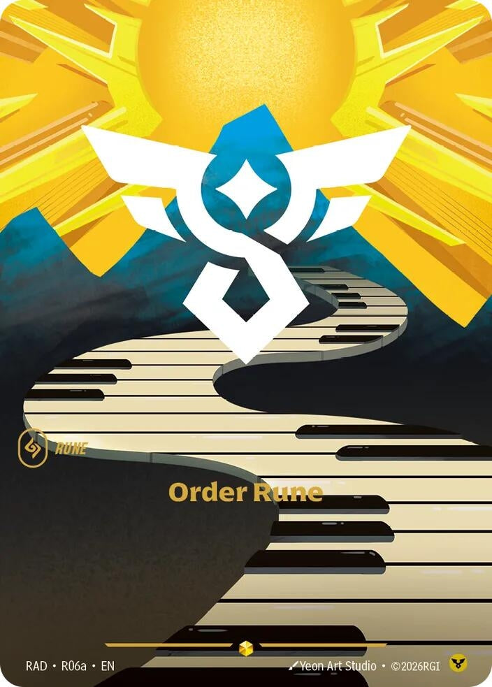 Order Rune (R06a) (R06a) (Radiance) - PokéBox Australia