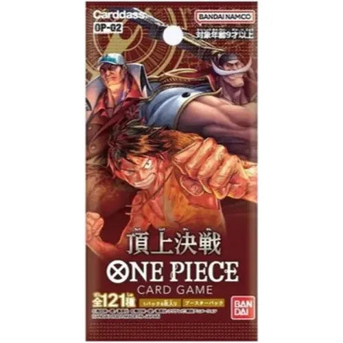 One Piece Card Game - Paramount War OP-02 Booster Pack [Japanese] - PokéBox Australia
