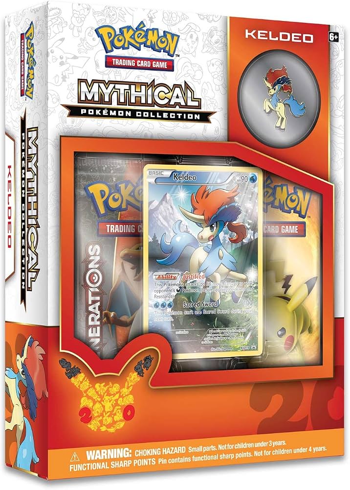 POKÉMON TCG: Generation Mythical Pokémon Collection - Keldeo