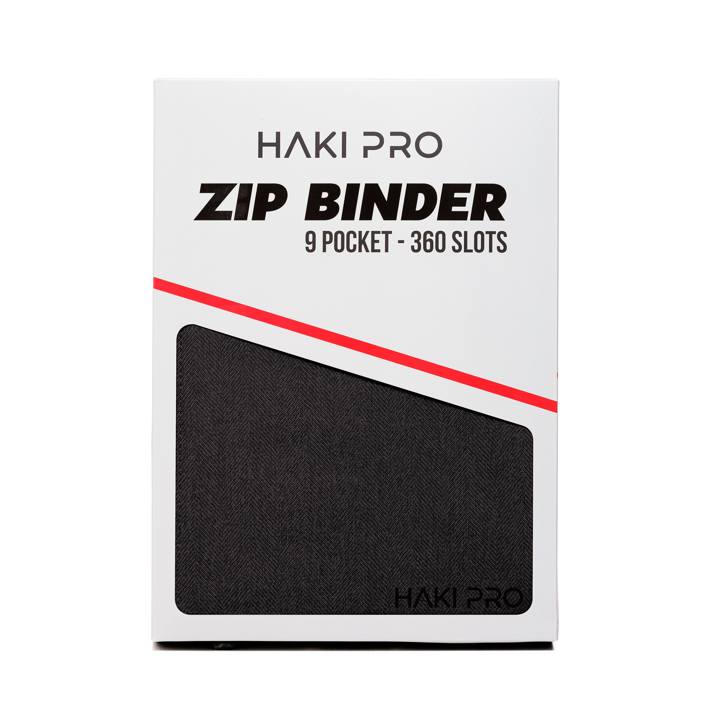 HAKI PRO - Black 9 Pocket Premium Trading Card Binder - PokéBox Australia