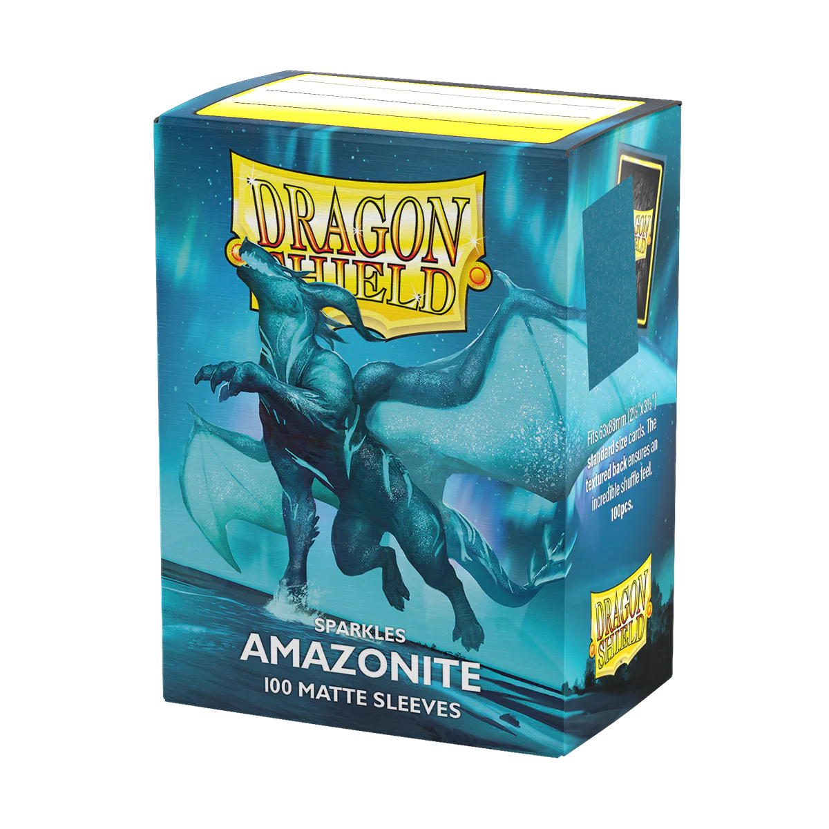 Dragon Shield - Matte – Sparkles: Amazonite