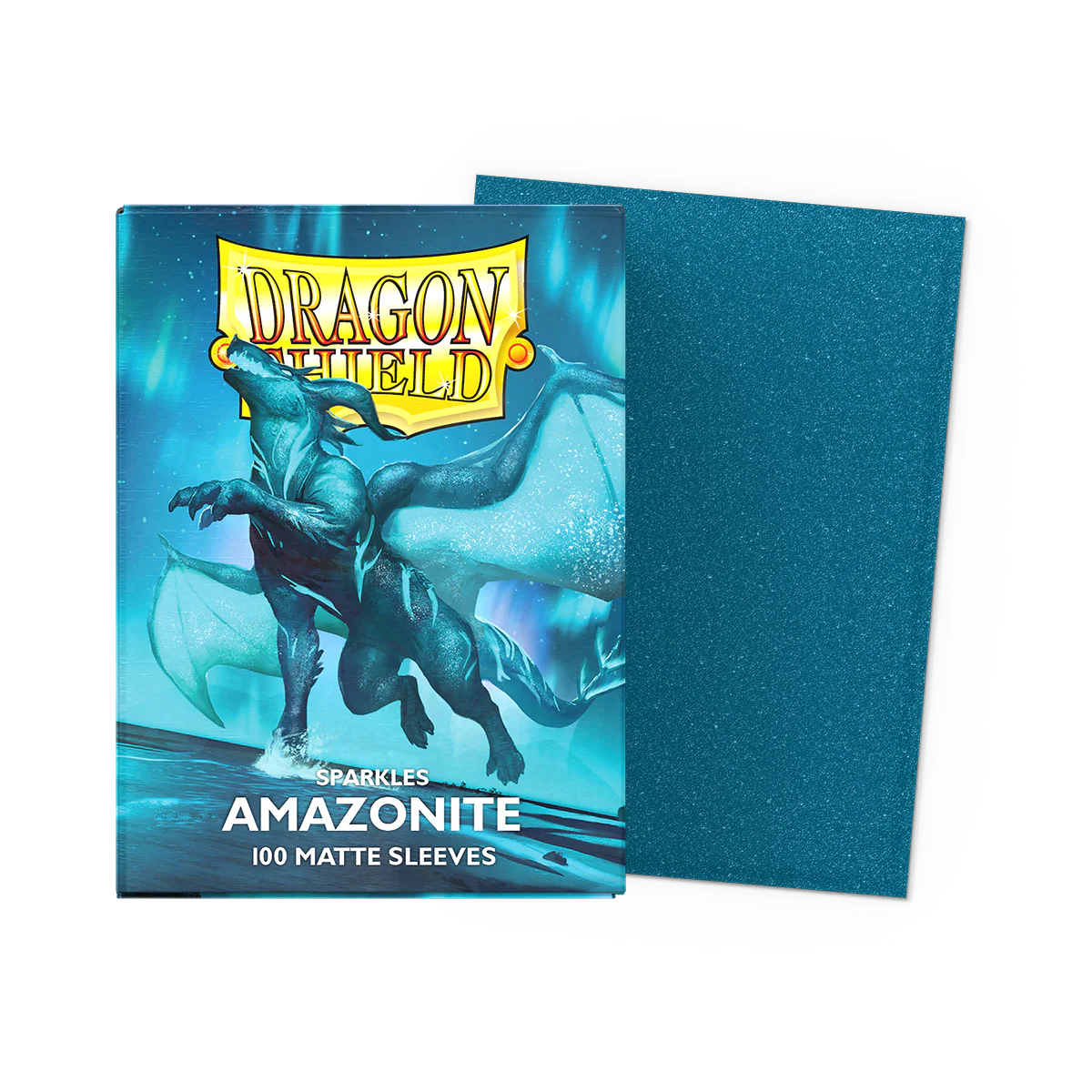 Dragon Shield - Matte – Sparkles: Amazonite