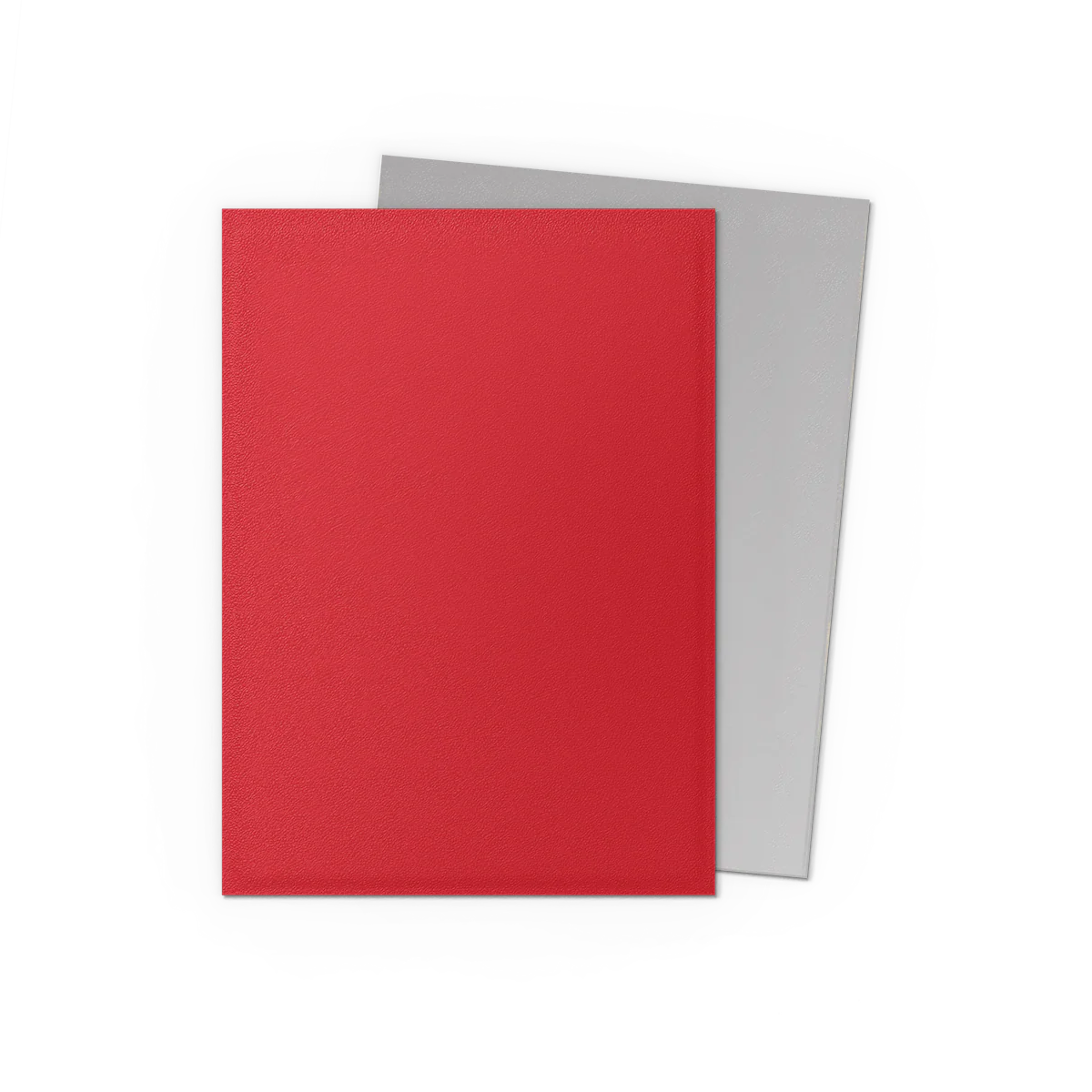 Dragon Shield: Sleeves – Matte Dual – Crimson & Silver - PokéBox Australia