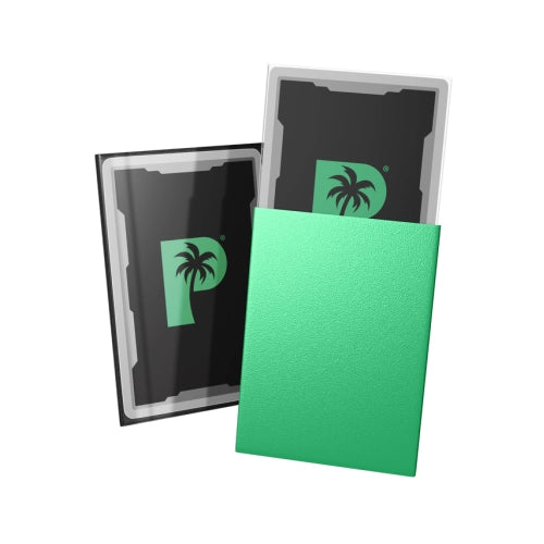 Palms Off Gaming - Jade - Standard Blackout Deck Sleeves - PokéBox Australia