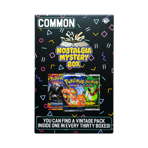 Nostalgia Mystery Box - Common Mystery Box - PokéBox Australia