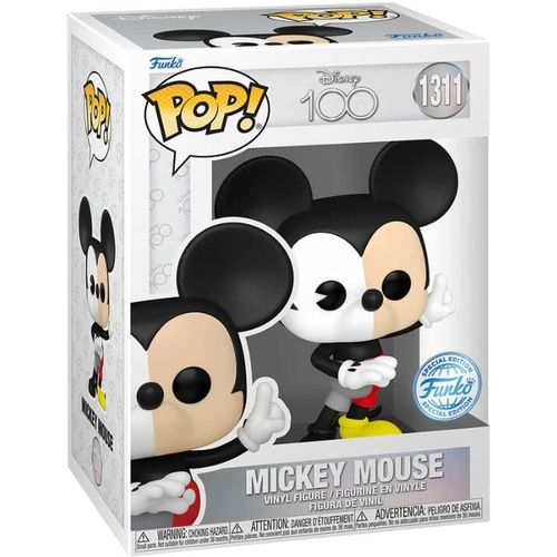 Disney 100th - Mickey Mouse (Split Colour) US Exclusive Pop! Vinyl - PokéBox Australia